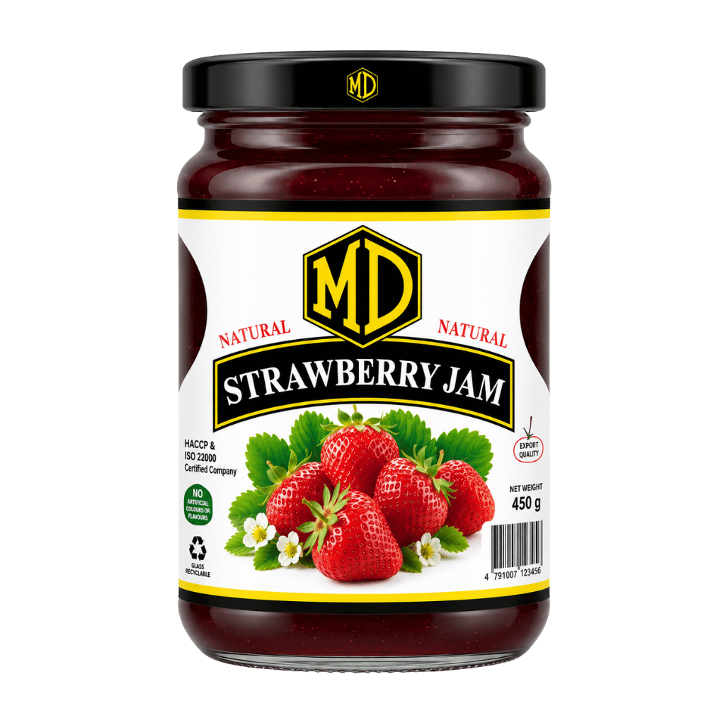 MD Strawberry Jam 450 g buy online USA - 1